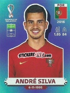 Sticker André Silva - FIFA World Cup Qatar 2022. Standard Edition - Panini