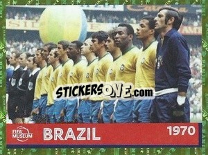 Figurina Brazil 1970