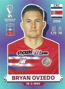 Sticker Bryan Oviedo - FIFA World Cup Qatar 2022. Standard Edition - Panini