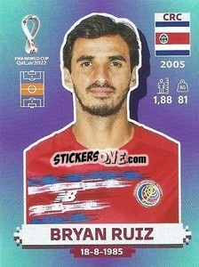 Cromo Bryan Ruiz - FIFA World Cup Qatar 2022. Standard Edition - Panini