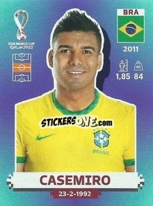 Cromo Casemiro - FIFA World Cup Qatar 2022. Standard Edition - Panini