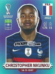 Sticker Christopher Nkunku - FIFA World Cup Qatar 2022. Standard Edition - Panini