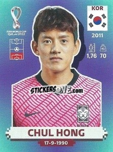 Cromo Chul Hong - FIFA World Cup Qatar 2022. Standard Edition - Panini