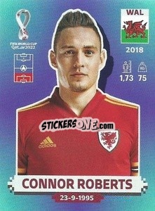 Figurina Connor Roberts - FIFA World Cup Qatar 2022. Standard Edition - Panini