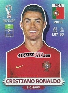 Figurina Cristiano Ronaldo - FIFA World Cup Qatar 2022. Standard Edition - Panini