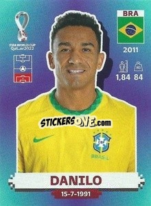 Sticker Danilo - FIFA World Cup Qatar 2022. Standard Edition - Panini