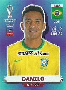 Figurina Danilo - FIFA World Cup Qatar 2022. Standard Edition - Panini