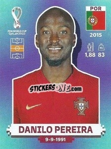 Figurina Danilo Pereira - FIFA World Cup Qatar 2022. Standard Edition - Panini