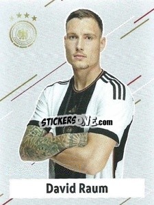 Sticker David Raum - FIFA World Cup Qatar 2022. Standard Edition - Panini