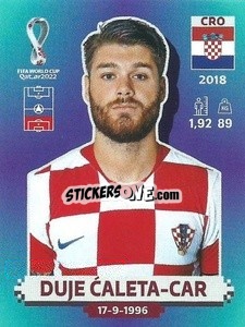 Cromo Duje Ćaleta-Car - FIFA World Cup Qatar 2022. Standard Edition - Panini