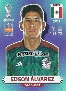 Sticker Edson Álvarez - FIFA World Cup Qatar 2022. Standard Edition - Panini