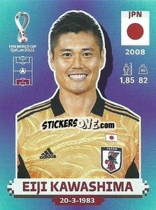 Sticker Eiji Kawashima - FIFA World Cup Qatar 2022. Standard Edition - Panini
