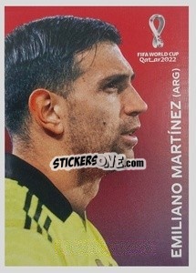 Figurina Emiliano Martínez (Argentina) - FIFA World Cup Qatar 2022. Standard Edition - Panini