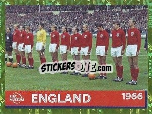 Figurina England 1966 - FIFA World Cup Qatar 2022. Standard Edition - Panini