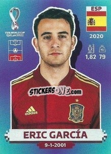 Figurina Eric García - FIFA World Cup Qatar 2022. Standard Edition - Panini