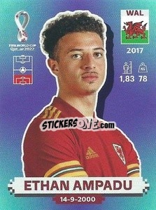 Sticker Ethan Ampadu - FIFA World Cup Qatar 2022. Standard Edition - Panini