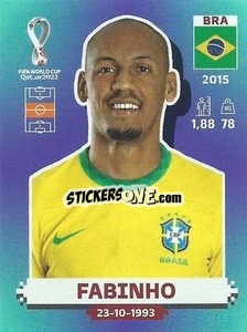 Figurina Fabinho - FIFA World Cup Qatar 2022. Standard Edition - Panini