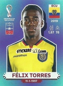 Sticker Félix Torres - FIFA World Cup Qatar 2022. Standard Edition - Panini