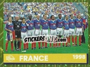 Sticker France 1998 - FIFA World Cup Qatar 2022. Standard Edition - Panini