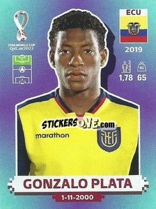 Sticker Gonzalo Plata - FIFA World Cup Qatar 2022. Standard Edition - Panini