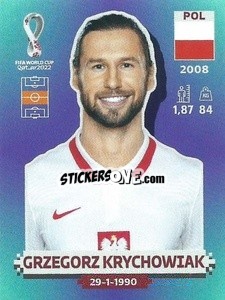 Cromo Grzegorz Krychowiak - FIFA World Cup Qatar 2022. Standard Edition - Panini