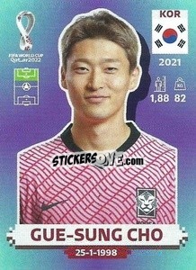 Cromo Gue-sung Cho - FIFA World Cup Qatar 2022. Standard Edition - Panini