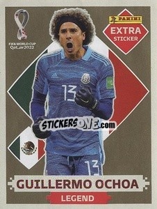 Cromo Guillermo Ochoa (Mexico) - FIFA World Cup Qatar 2022. Standard Edition - Panini