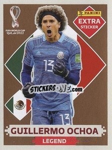 Figurina Guillermo Ochoa (Mexico) - FIFA World Cup Qatar 2022. Standard Edition - Panini