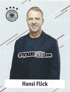 Sticker Hansi Flick - FIFA World Cup Qatar 2022. Standard Edition - Panini