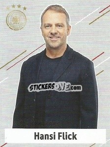 Sticker Hansi Flick - FIFA World Cup Qatar 2022. Standard Edition - Panini