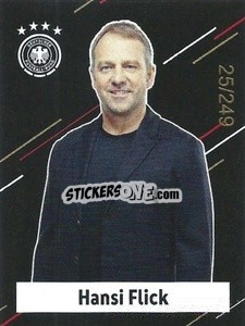 Sticker Hansi Flick - FIFA World Cup Qatar 2022. Standard Edition - Panini