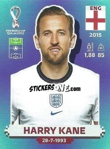 Sticker Harry Kane - FIFA World Cup Qatar 2022. Standard Edition - Panini