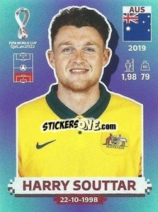 Sticker Harry Souttar - FIFA World Cup Qatar 2022. Standard Edition - Panini