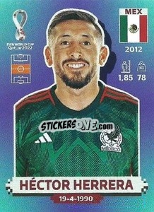 Sticker Héctor Herrera - FIFA World Cup Qatar 2022. Standard Edition - Panini
