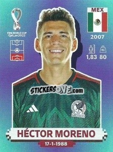 Sticker Héctor Moreno - FIFA World Cup Qatar 2022. Standard Edition - Panini