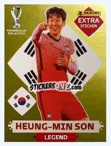 Sticker Heung-min Son (Korea Republic) - FIFA World Cup Qatar 2022. Standard Edition - Panini