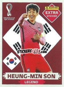 Figurina Heung-min Son (Korea Republic) - FIFA World Cup Qatar 2022. Standard Edition - Panini