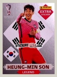 Figurina Heung-min Son (Korea Republic) - FIFA World Cup Qatar 2022. Standard Edition - Panini