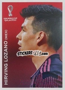 Cromo Hirving Lozano (Mexico) - FIFA World Cup Qatar 2022. Standard Edition - Panini