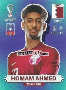 Figurina Homam Ahmed - FIFA World Cup Qatar 2022. Standard Edition - Panini