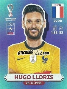 Sticker Hugo Lloris - FIFA World Cup Qatar 2022. Standard Edition - Panini
