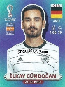 Cromo İlkay Gündoğan - FIFA World Cup Qatar 2022. Standard Edition - Panini