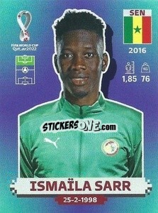 Sticker Ismaïla Sarr - FIFA World Cup Qatar 2022. Standard Edition - Panini
