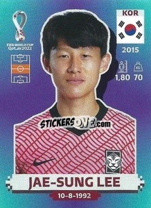 Sticker Jae-sung Lee - FIFA World Cup Qatar 2022. Standard Edition - Panini