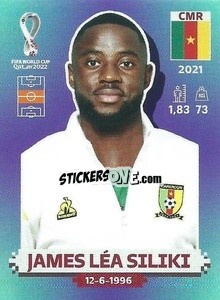 Sticker James Léa Siliki - FIFA World Cup Qatar 2022. Standard Edition - Panini