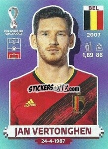 Cromo Jan Vertonghen - FIFA World Cup Qatar 2022. Standard Edition - Panini