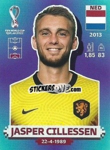 Sticker Jasper Cillessen - FIFA World Cup Qatar 2022. Standard Edition - Panini