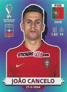 Sticker João Cancelo - FIFA World Cup Qatar 2022. Standard Edition - Panini