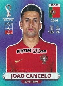 Figurina João Cancelo - FIFA World Cup Qatar 2022. Standard Edition - Panini