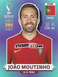 Cromo João Moutinho - FIFA World Cup Qatar 2022. Standard Edition - Panini
